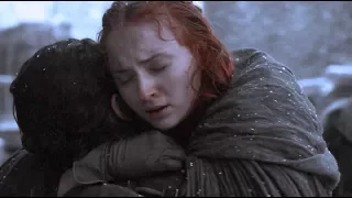 Sansa & Jon's Reunion | Game of Thrones: 6x04 | HD 1080p