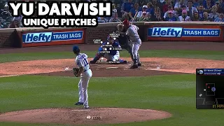 Yu Darvish throws 11+ unique pitches #shorts
