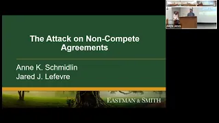 Non-compete, Non-solicitation, and Non-disclosure Agreements