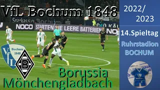 14. Spieltag VfL Bochum- B. Mönchengladbach I StadionVlog aus der Festung Ruhrstadion 08.11.2022