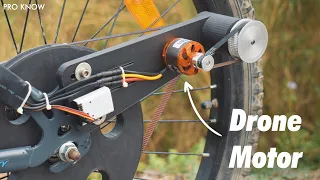 Will it Work - 1000kv Brushless Motor Powered Electric Bicycle