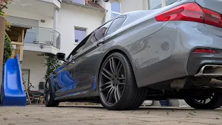 BMW 540i M Performance Exhaust Cold Start Sound