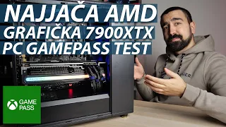 AMD 7900XTX RYZEN  7 7700 | PC GAMEPASS 400 IGARA ZA 110 DINARA