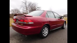 2002 Honda Accord Special Edition - 2.3L VTEC, Firepepper Red Pearl, Huge Recent Services, Drives A+