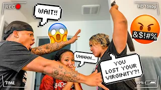 Telling My Mom Tyrah LOST HER V-CARD AT HOMECOMING! *SCARY REACTION*