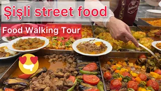 Street Food Walking in Şişli Neighborhood - Delicious Turkish street food - 17 Aug 2021 - 4k Ist