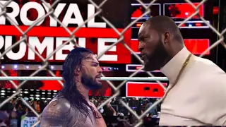 WWE - Dec 29, 2021 - Roman Reigns Vs Omos Jordan Omogbehin - Hell In A Cell Match -Royal Rumble 2022