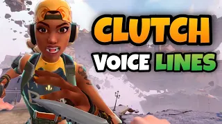 Valorant - All Agent Clutch Voice lines