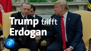 US-Präsident Trump empfängt Erdogan in Washington