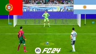 FIFA 24 ARGENTINA VS PORTUGAL - FIFA WORLD CUP FINAL - PENALTY SHOOTOUT