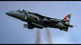 RIAT 2023 - HOVERING HARRIER From The Spanish Armada - 4K