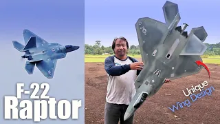 How to Build Big F-22 Raptor RC Plane with Foam Board