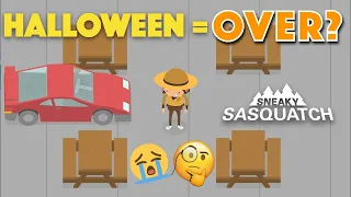 Halloween In Sneaky Sasqauatch Is...Over??? | Sneaky Sasquatch | Apple Arcade