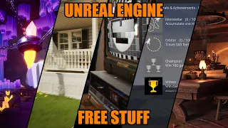 Unreal Engine Marketplace Free Stuff | $228 FOR FREE | February 2024