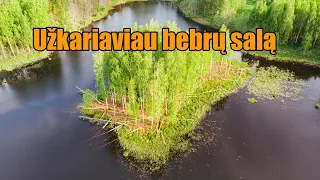 Žygis į negyvenamą salą be maisto. Žvejoju.