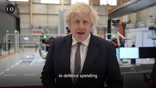 Prime Minister Boris Johnson visits BAE Systems