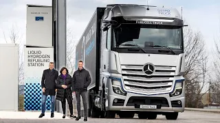 Daimler Mercedes Truck and Linde Liquid Hydrogen Refueling Technology