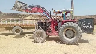 alghazi tractor power stunts mf385 tractor live fails sugarcane trolley vs higher voltage vella papo