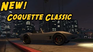 GTA 5 - Flight School DLC: NEW Coquette Classic