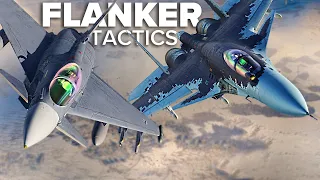 SU-33 Flanker VS Eurofighter Typhoon | DCS World