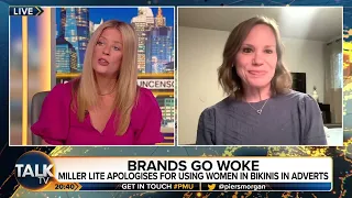 "What's Wrong With Bikinis?" Piers Morgan Debates Miller Lite's 'Woke' Advert