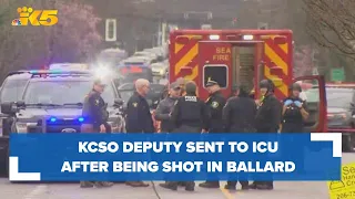 KCSO deputy shot in Seattle while serving final eviction notice, remains in intensive care