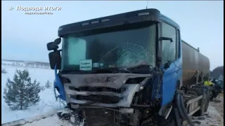 Молоковоз и внедорожник столкнулись на трассе в Дивеевском районе