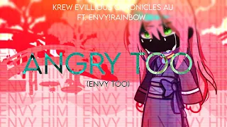 — “Does it get your blood boiling?” || Envy || Evillious Chronicles KREW AU | Kana / R1n_t2