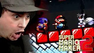 SONIC EXE SPIRITS OF HELL IS IN MARIO MAKER 2!!