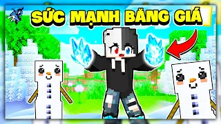 Minecraft nhưng Siro Sở Hữu Sức Mạnh Của Băng Siêu Bá Đạo