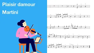 Martini - Plaisir d'amour [Violin Sheet Music]