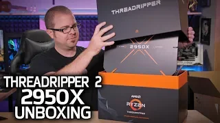IT'S HERE - Threadripper 2 2950X Reviewer's Kit Unboxing!