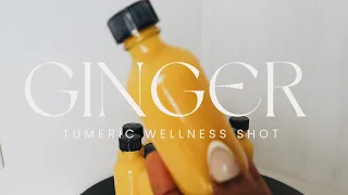 How to make Wellness Shots | Anti-inflammatory Wellness Shots  #wellness #juices  #detox #ginger