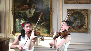 Hina and Fiona Khuong-Huu play Navarra Op.33 by P. de Sarasate