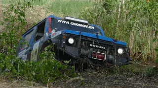 Vitara и Samurai показывают классный OFF ROAD RFC Литва день-3 часть-1