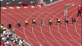 Highlights of shacarri richardson getting gapped by jamaicans || 100m race ||