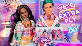 BARBIE EXTRA FLY Completing My Collection | Beach Dolls | DIY Mini Doll Box