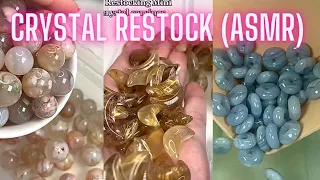 CRYSTAL RESTOCK ASMR 🍀 TIKTOK BUSINESS COMPILATION