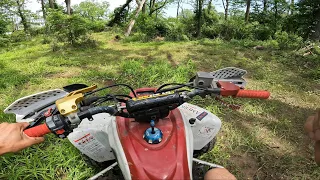 Raptor 700, Tearing my Yard Up