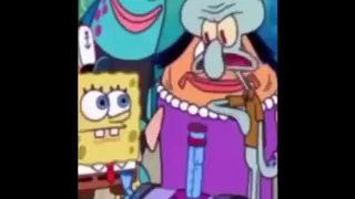 Spongebob roasts squidward