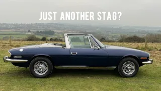 Triumph Stag V8.  Reliable? Stylish? Best sounding sports car in the world?  Take another look.