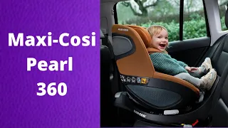 Maxi-Cosi Pearl 360 Car Seat Demo - Baby Lady