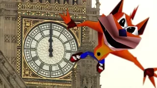 Big Ben plays Crash Bandicoot Theme