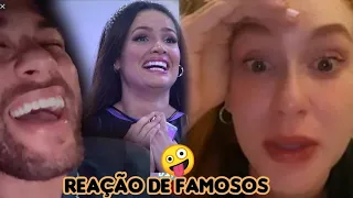 Reação de Famosos Com a Juliette Ganhando a Prova Do Lider