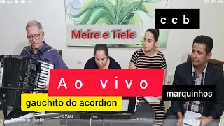 Live/ Hinos de louvores a Deus/Marquinhos ,Meire e tiele e Gauchito do acordeon