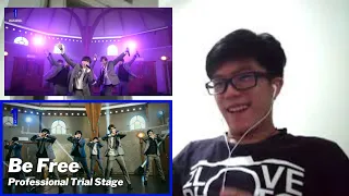 [THE FIRST Professional Trial Stage] Be Free / Junon, Leo, Sota, Manato, Reiko & Rui REACTION