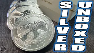 50 "Random" 1/2 oz Silver Coins - Silver Unboxing!