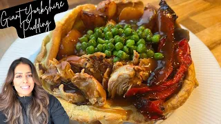 AIR FRYER ROAST DINNER FILLED GIANT YORKSHIRE PUDDING