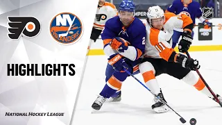 Flyers @ Islanders 4/3/21 | NHL Highlights