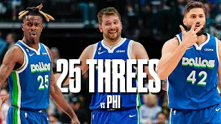 25 Three Pointers against the 76ers